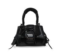 Steve Madden Damen Diego Umhängetasche mit Tragegriff Oben, Schwarz