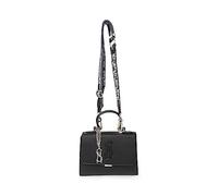 Steve Madden Damen LATTUCA Umhängetasche mit Tragegriff Oben, Schwarz