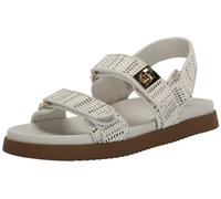 Steve Madden Damen Mona Sandale, Beige / mehrfarbig, 40 EU