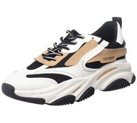 Steve Madden Possession Damen-Sneaker, Schwarz/Braun, 37 EU