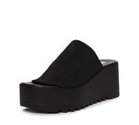 Steve Madden Damen Slinky30 Keilsandale, Schwarz, 38 EU