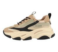 Steve Madden Damen Sneaker Low Creme/Hellbraun 40