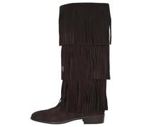 Bikerboots STEVE MADDEN "STEVE MADDEN Stiefel Veloursleder", Damen, Gr. 38, braun, Veloursleder, Schuhe Bikerboots (67410759-38) braun