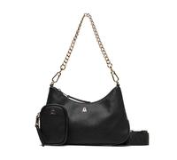 Umhängetasche STEVE MADDEN "STEVE MADDEN Taschen Lederimitat", Damen, Gr. one size, gold (schwarz, gold), Lederimitat, Taschen (23335417-0) schwarz, gold