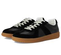 Steve Madden Dixon Herren-Sneaker, Schwarz Leder, 43 EU