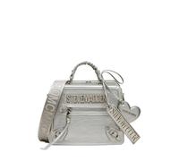 Steve Madden Evelyny Box Tote Update, Silber, silber, Einheitsgröße