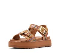 Steve Madden Gal Keilsandale, Cognac Multi, 34 EU