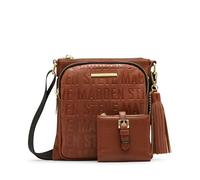 Steve Madden Glamjem Crossbody und Geldbörse Set, Cognac, Einheitsgröße