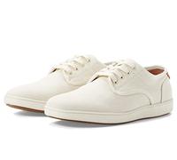 Steve Madden Herren Fenta Fashion Sneaker, Cremefarbener Stoff., 46 EU