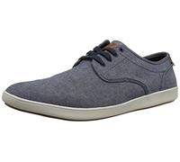 Steve Madden Herren Fenta Modischer Sneaker, Blauer Stoff, 42 EU