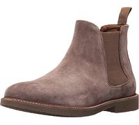Steve Madden Herren Highline Chelsea-Stiefel, Braungrau-Taupe Suede, 44 EU