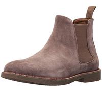 Steve Madden Herren Highline Chelsea-Stiefel, Braungrau-Taupe Suede, 46 EU