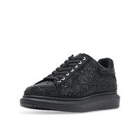 Steve Madden Herren Icebox Sneaker, Schwarze Strasssteine, 46 EU