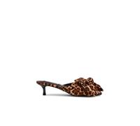 Pantolette STEVE MADDEN "STEVE MADDEN Pantoletten Textil", Damen, Gr. 38, braun (leopard), Textil, casual, Schuhe (20387952-38) leopard