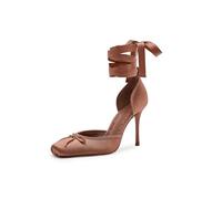 Steve Madden Larina Pumps für Damen, Hellbraunes Satin, 9