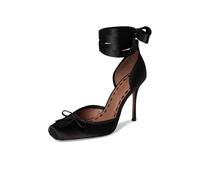 Steve Madden Larina Pumps für Damen, Schwarzer Satin, 7