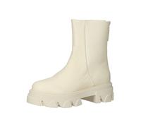 Steve Madden Leder-Boots in Creme - Größe 38 | Damen Stiefel