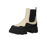 Steve Madden Leder-Chelsea-Boots in Beige - Größe 39 | Stiefeletten