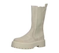 Steve Madden Leder-Chelsea-Boots in Beige - Größe 41 | Stiefeletten