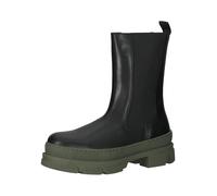 Steve Madden Leder-Stiefel in Schwarz - Größe 41 | Damen Stiefel