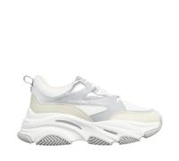 Steve Madden Sneaker Low für Damen, silber, Gr. 37 EU