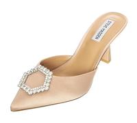 Steve Madden, LUXE CITY SATIN, Modische Sandalen (Absatz 7 cm) (NUDE, EU Schuhgrößensystem, Erwachsene, Numerisch, M, 37)