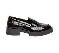 Steve Madden - "Marina" Penny-Schlupfschuhe für Damen, Lackleder, Low Block Heel (Schwarz) EU 39/UK 6