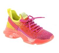 Steve Madden Maxima Damen-Sneaker, Fuchsia, Ombré, 39 EU