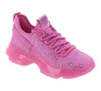 Steve Madden Maxima Damen-Sneaker, Rosa Strass, 6.5