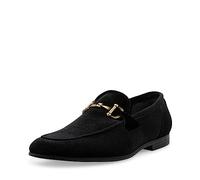Steve Madden Men's Madly Loafer, Black Velvet, 10 UK