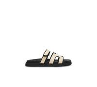 Steve Madden Missile Sandals Nat Black Raffia Größe: 37 | Sandalen Outlet | Damen | Schwarz