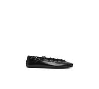 Ballerina STEVE MADDEN "STEVE MADDEN Ballerinas Lederimitat", Damen, Gr. 39, schwarz lack, Lederimitat, Schuhe Ballerina (99313925-39) schwarz lack