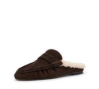 Steve Madden Rafe für Damen, Schokoladenbraunes Wildlederfell, 40 EU