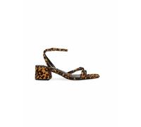 Steve Madden Sandaletten mit Dornschließe Modell 'GABBY' in Cognac, Größe 41