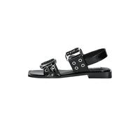 Steve Madden Sandalen Lederimitat Schwarz - 38