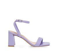 STEVE MADDEN Sandalen mit bequemem breitem Absatz und Knöchelriemen, Lavendel, 37.5 EU