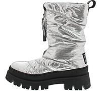 Steve Madden Stiefelette Textil Silber - 39