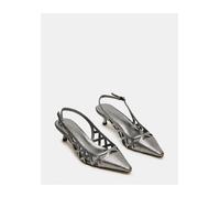 Steve Madden Slingpumps in Silber - Größe 38 | Pumps
