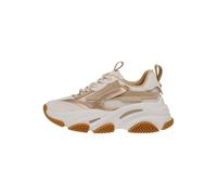 Steve Madden Sneaker Lederimitat/Mesh Weiß/Beige - 40