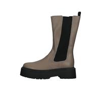 Steve Madden Stiefel Leder Beige/Schwarz - 39