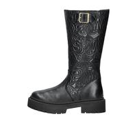Stiefel STEVE MADDEN "STEVE MADDEN Stiefel Leder", Damen, Gr. 38, schwarz, Leder, Schuhe Stiefel (95182917-38) schwarz