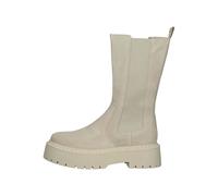 Steve Madden Leder-Stiefel in Creme - 52% | Größe 40 | Damen Stiefel