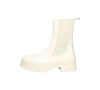 Stiefelette STEVE MADDEN "STEVE MADDEN Stiefelette Leder", Damen, Gr. 40, bone, Leder, Schuhe (81185622-40) bone