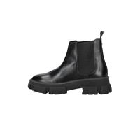 Steve Madden Stiefelette Leder/Textil Schwarz - 45