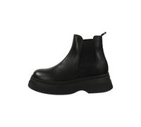 Steve Madden Stiefelette Leder/Textil Schwarz/Schwarz - 41