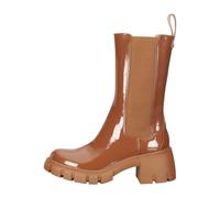 Steve Madden Stiefelette Lederimitat Cognac - 36