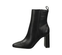 High-Heel-Stiefelette STEVE MADDEN "STEVE MADDEN Stiefelette Lederimitat", Damen, Gr. 40, schwarz, Lederimitat, Schuhe (63838257-40) schwarz
