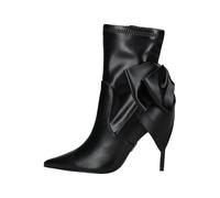 High-Heel-Stiefelette STEVE MADDEN "STEVE MADDEN Stiefelette Lederimitat", Damen, Gr. 40, schwarz, Lederimitat, Schuhe (35893438-40) schwarz