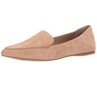Steve Madden Damen Ballerinas Feder, Beige (Kamelfarbenes Wildleder), 39 EU