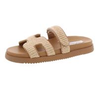 Steve Madden Women's Mayven Slide Sandal, Naturbast, 40 EU